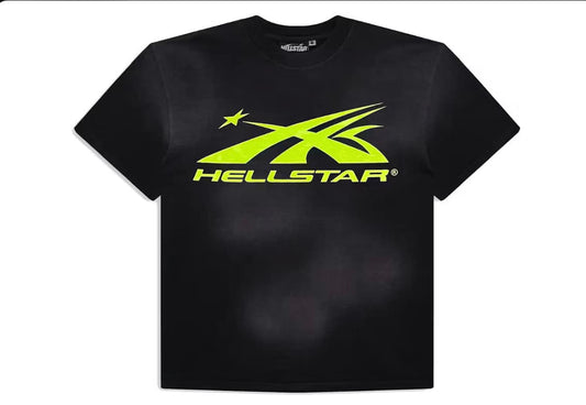 Hellstar Sports Gel Logo Tee (Green)